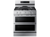 6.0 cu. ft. Smart Freestanding Gas Range with Flex Duo(TM), Stainless Cooktop & Air Fry in Stainless Steel - (NX60A6751SS)