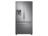 27 cu. ft. Large Capacity 3-Door French Door Refrigerator with Dual Ice Maker in Stainless Steel - (RF27T5241SR)