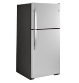 GE(R) ENERGY STAR(R) 19.2 Cu. Ft. Top-Freezer Refrigerator - (GIE19JSNRSS)