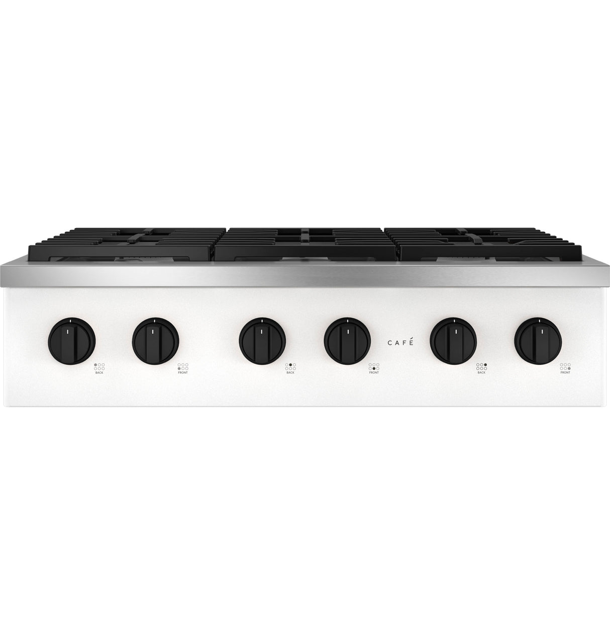 Caf(eback)(TM) 36" Commercial-Style Gas Rangetop with 6 Burners (Natural Gas) - (CGU366P4TW2)