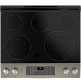 GE(R) 30" Slide-In Electric Convection Range with No Preheat Air Fry - (JS760EPES)