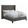 Bancroft - Demi-wing Upholstered Bed