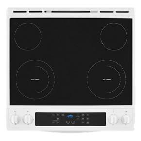 Whirlpool 34" Tall Range With Self Clean Oven Cycle - White