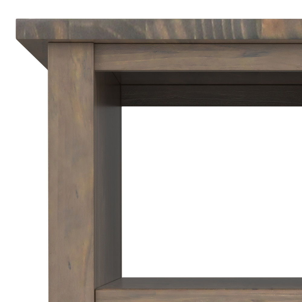 Ela - Narrow End Table - Brown