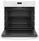 GE(R) 30" Smart Built-In Self-Clean Single Wall Oven with Never-Scrub Racks - (JTS3000DNWW)