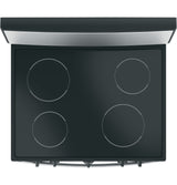 GE 30" Free-standing Electric Radiant Smooth Cooktop Range - (JB480SMSS)