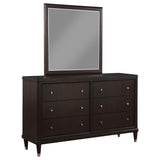 Emberlyn - 6-Drawer Dresser With Mirror - Brown