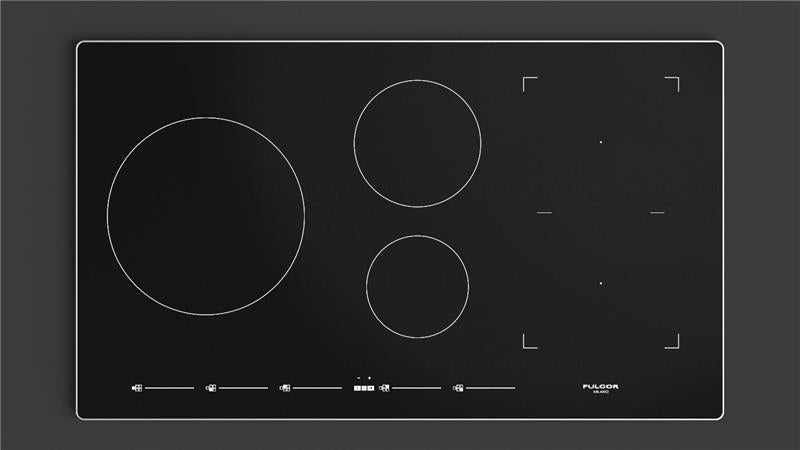 36" INDUCTION COOKTOP WITH BRUSHED ALUMINUM TRIM - (F7IT36S1)