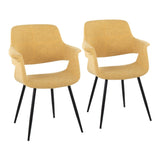 Vintage Flair - Chair (Set of 2) - Black Legs