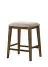 Sasha - 17" Counter Height Stool With Upholstered Seat