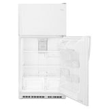 33" Wide Top Freezer Refrigerator - 20 Cubic Feet - White