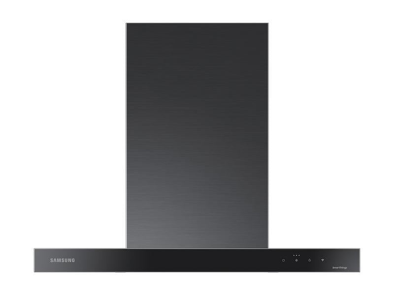 30" Bespoke Smart Wall Mount Hood in Clean Deep Charcoal - (NK30CB600W33AA)