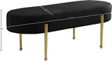 Gia - Velvet Bench