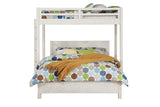 Celerina - Queen Bed - Weathered White Finish