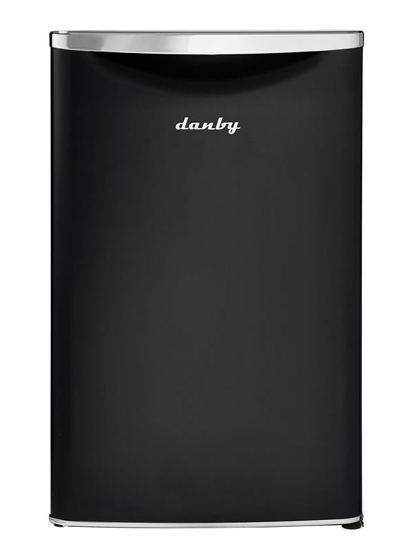 Danby 4.4 cu. ft. Retro Compact Fridge in Midnight Black - (DAR044A6MDB)