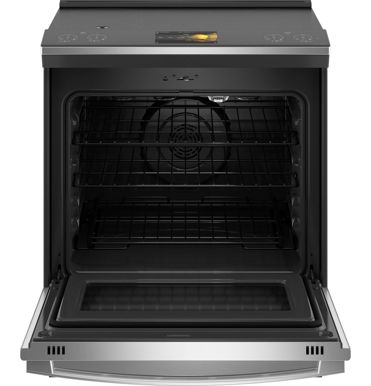 GE Profile(TM) 30" Smart Slide-In Front-Control Induction Fingerprint Resistant Range with In Oven Camera - (PHS93XYPFS)