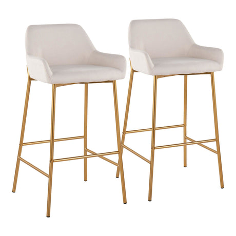 Daniella - Fixed-Height Bar Stool Set