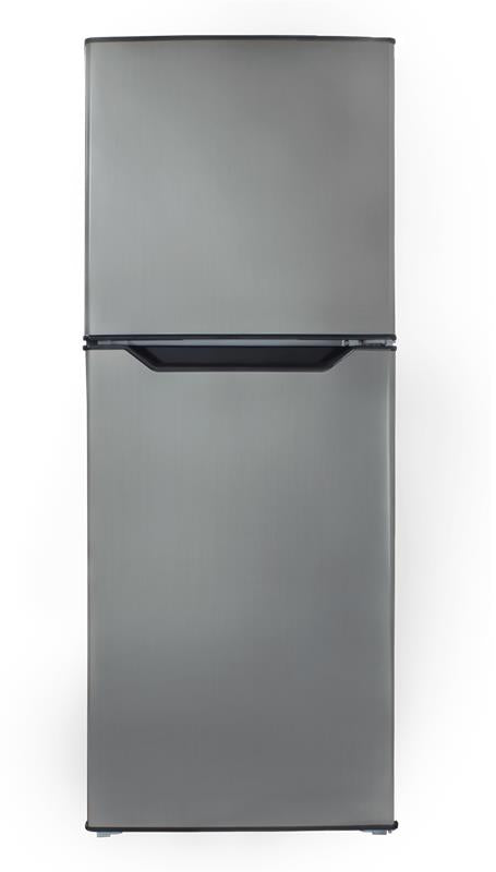 Danby 7.0 cu. ft. Apartment Size Fridge Top Mount in Stainless Steel - (DFF070B1BSLDB6)