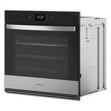 50 Cubic Feet Single Smart Wall Oven With Air Fry - Gray