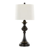 Montgomery - 29" Metal Table Lamp With USB (Set of 2)