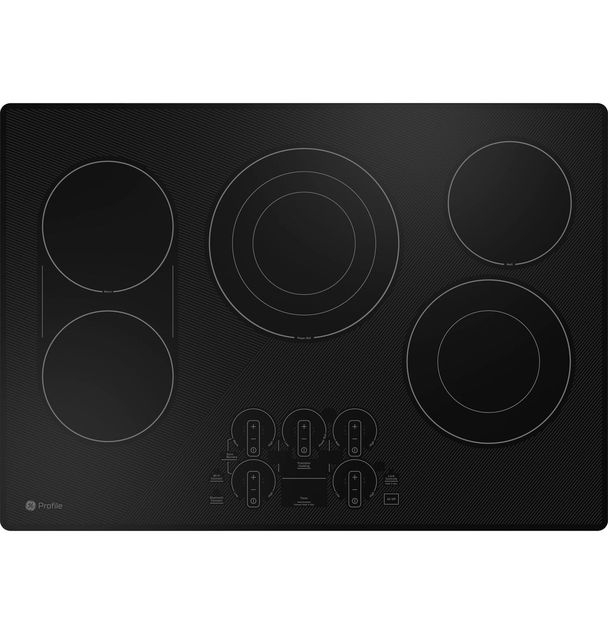 GE Profile(TM) 30" Built-In Touch Control Electric Cooktop - (PEP9030DTBB)