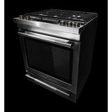 Rise 30" Gas Slide-In Range - Stainless Steel