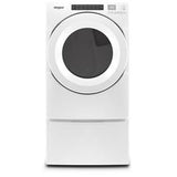 7.4 Cubic Feet Front Load Long Vent Electric Dryer With Intuitive Controls