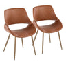 Fabrico - Chair (Set of 2) - Bronze Legs