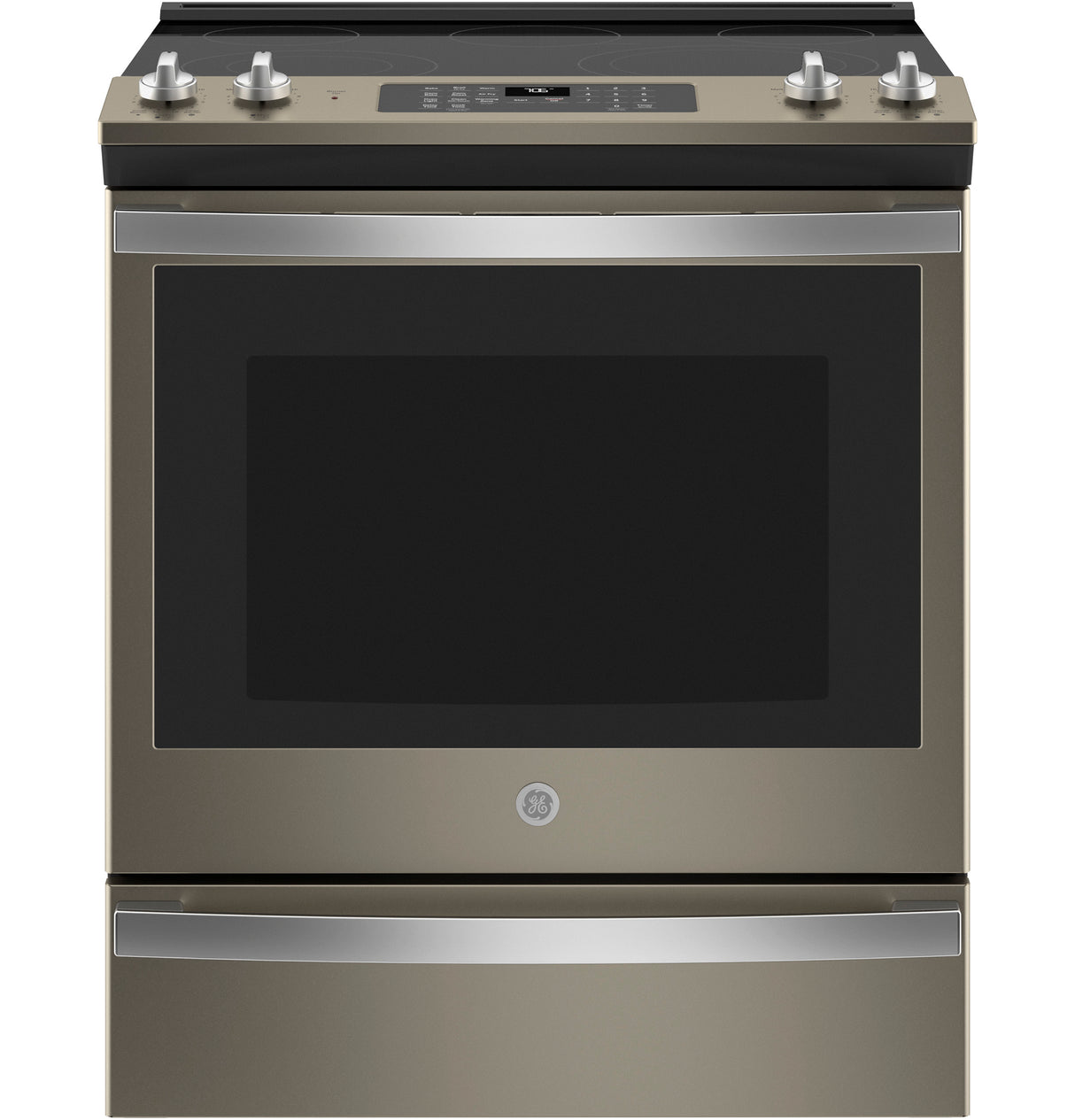 GE(R) 30" Slide-In Electric Convection Range with No Preheat Air Fry - (JS760EPES)