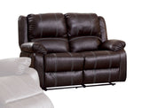 Zuriel - Synthetic Leather Recliner Loveseat