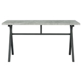 Tatum - Engineered Wood Top Writing Desk - Cement