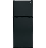 GE(R) ENERGY STAR(R) 11.6 cu. ft. Top-Freezer Refrigerator - (GPE12FGKBB)