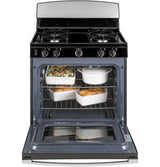 GE(R) 30" Free-Standing Gas Range - (JGBS30RETSS)