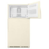 33" Wide Top Freezer Refrigerator - 20 Cubic Feet - Beige