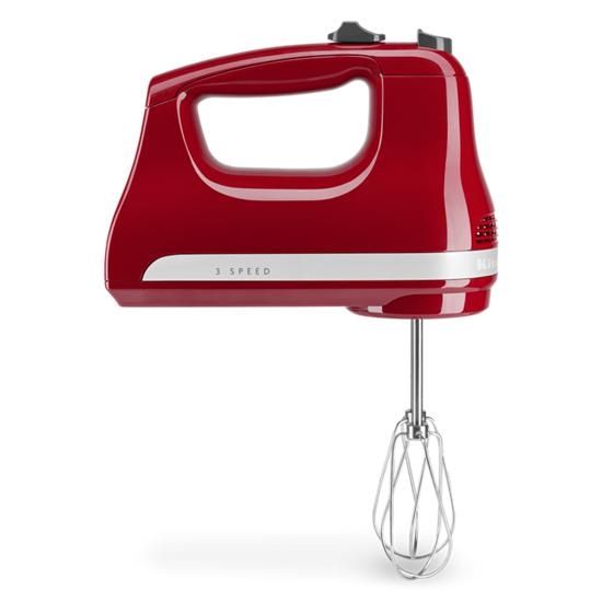 Ultra Power 3 Speed Hand Mixer - Red