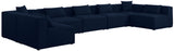 Cube - Modular Sectional 7 Piece - Navy