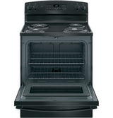 GE(R) 30" Free-Standing Self-Clean Electric Range - (JB256DMBB)