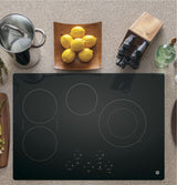 GE(R) 30" Built-In Touch Control Electric Cooktop - (JP5030DJBB)