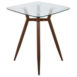 Clara - Mid Century Modern Square Table