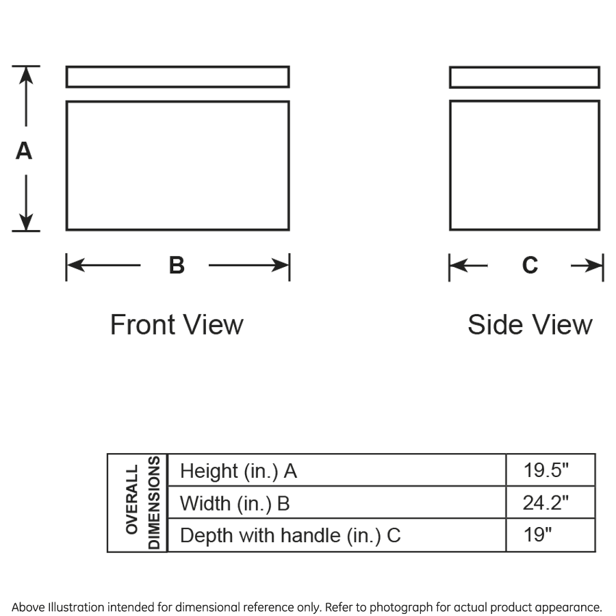 GE Profile(TM) Electric Cooler - (PRV02ATTBB)