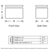 GE Profile(TM) Electric Cooler - (PRV02ATTBB)