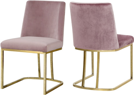 Heidi - Dining Chair with Gold Legs (Set of 2)