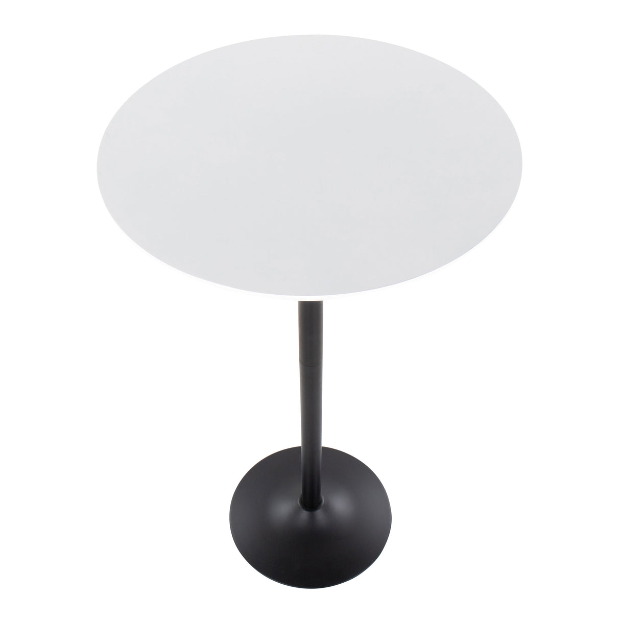 Pebble - Mid Century Modern Table Adjusts From Dining To Bar