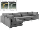 Julia - Modular Sectional 5 Piece - Gray