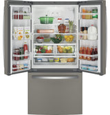 GE(R) ENERGY STAR(R) 24.7 Cu. Ft. French-Door Refrigerator - (GNE25JMKES)