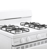 Hotpoint(R) 30" Free-Standing Gas Range with Cordless Battery Ignition - (RGBS200DMWW)