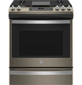 GE(R) 30" Slide-In Front-Control Convection Gas Range with No Preheat Air Fry - (JGS760EPES)