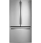 GE(R) ENERGY STAR(R) 27.0 Cu. Ft. Fingerprint Resistant French-Door Refrigerator - (GNE27JYMFS)