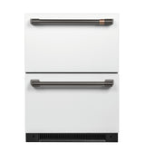 Caf(eback)(TM) 5.7 Cu. Ft. Built-In Dual-Drawer Refrigerator - (CDE06RP4NW2)