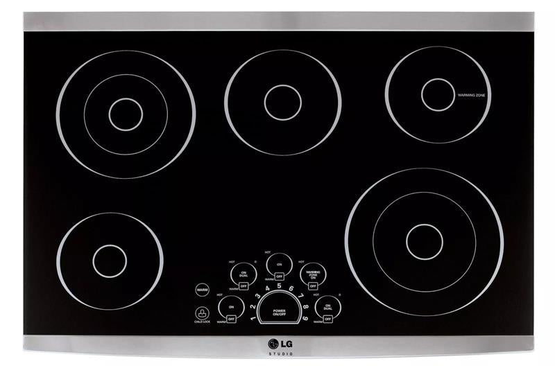 LG STUDIO 30" Electric Cooktop - (LSCE305ST)